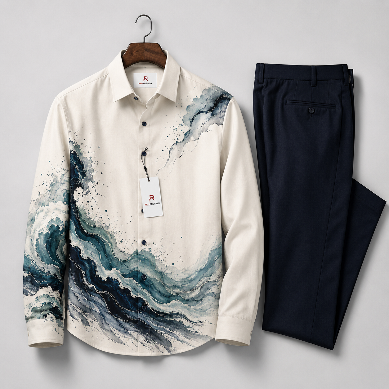Red Fashion luxury premium native outfit